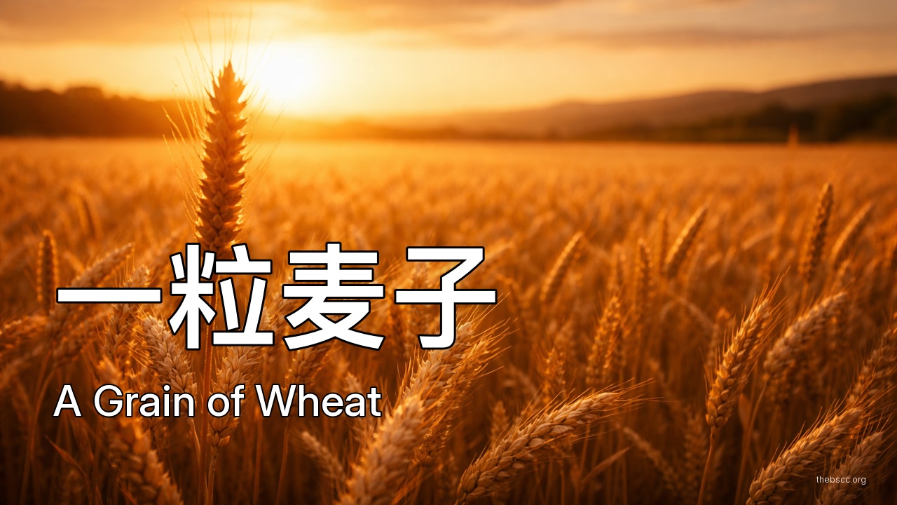 一粒麦子 (A Grain of Wheat) — 诗歌视频