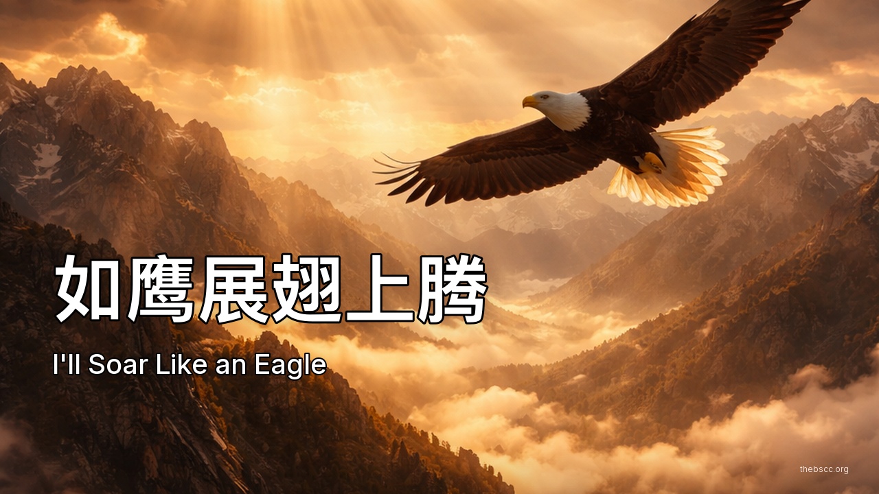 如鹰展翅上腾 (I'll Soar Like an Eagle) — 诗歌敬拜视频